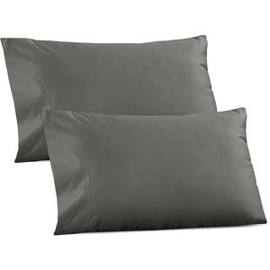 California Design Den 1000 Thread Count, Soft & Smooth Pillowcase Standard Gray